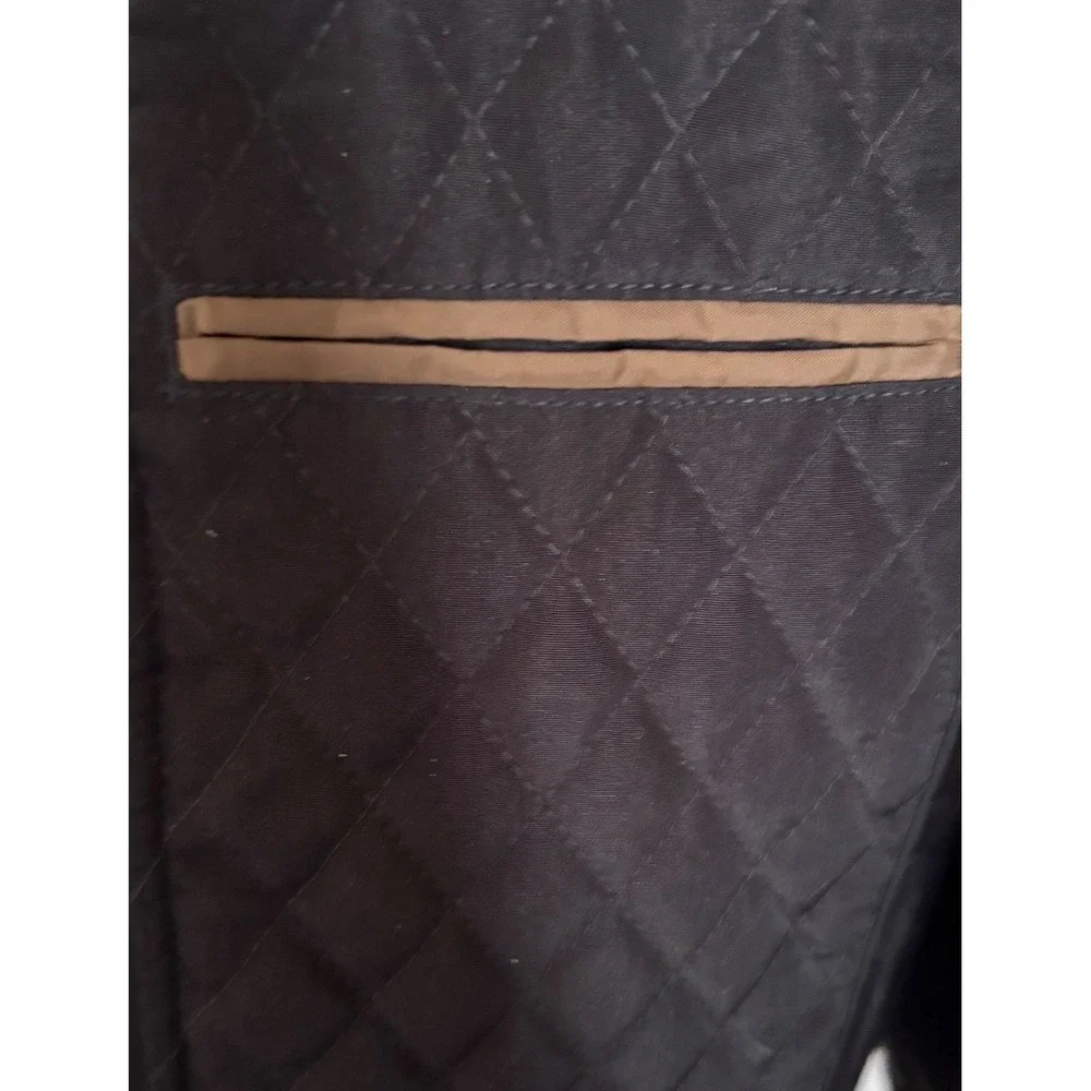 Stampin' Up Vantage‎ Quilted Jacket Women's Medium Black Full Zip Lightweight